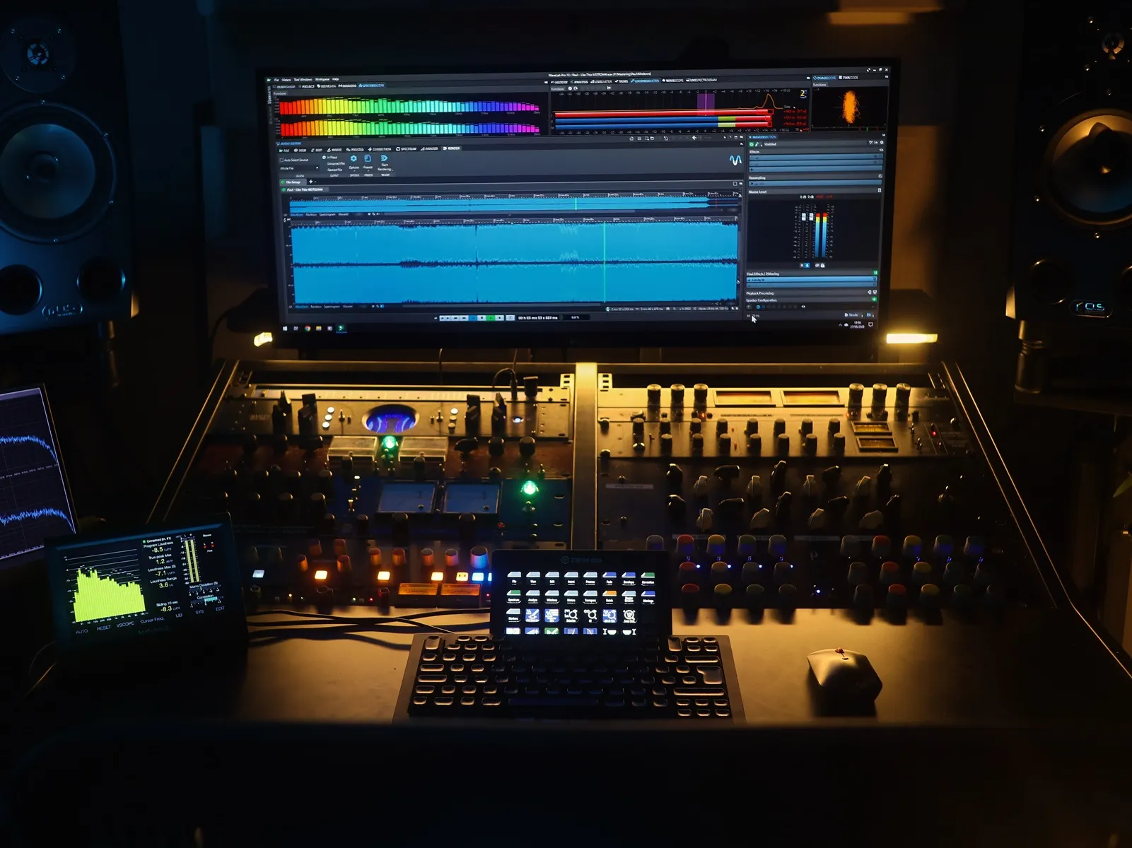 EDM mastering studio hardware