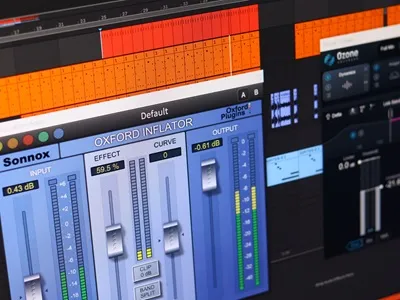 In-studio production setup
